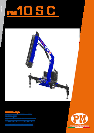 Hydraulische laadkranen PM PM 10 S C