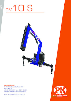Hydraulische laadkranen PM PM 10 S