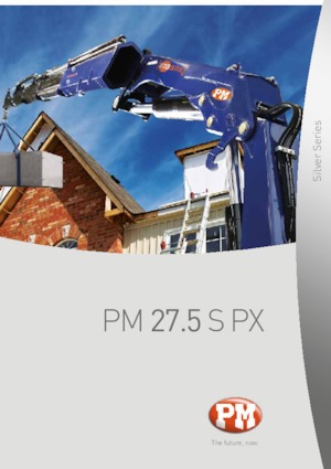 Hydraulische laadkranen PM PM 27.5 S PX