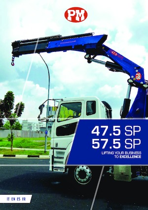 Hydraulische laadkranen PM PM 57528SP +  J815.20