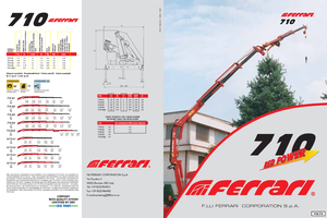 Hydraulische laadkranen Ferrari® SC 710 A1 