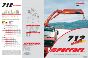 Hydraulische laadkranen Ferrari® SC 712 A4 