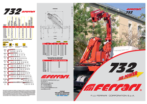 Hydraulische laadkranen Ferrari® SC 732R A6 