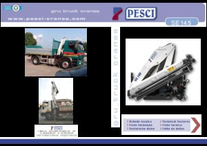 Hydraulische laadkranen Pesci SE 145