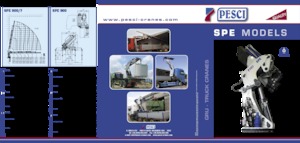 Hydraulische laadkranen Pesci SPE 560