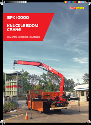 Hydraulische laadkranen Sany SPK 10000 C