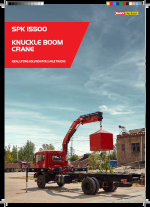 Hydraulische laadkranen Sany SPK 15500 C