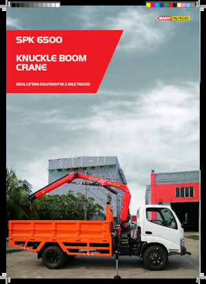 Hydraulische laadkranen Sany SPK 6500 A