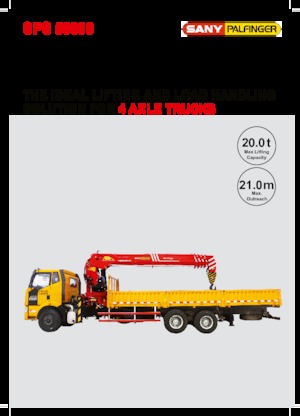 Hydraulische laadkranen Sany SPS 50000 B 