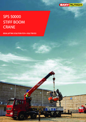 Hydraulische laadkranen Sany SPS 50000 C