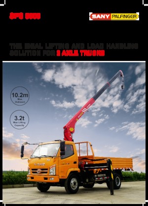 Hydraulische laadkranen Sany SPS 8000 A