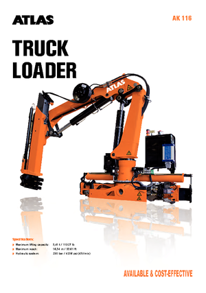 Hydraulische laadkranen T-Atlas TLC 116.3 A3