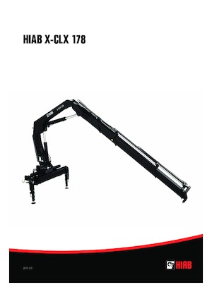 Hydraulische laadkranen Hiab X-CLX 178 B-2 