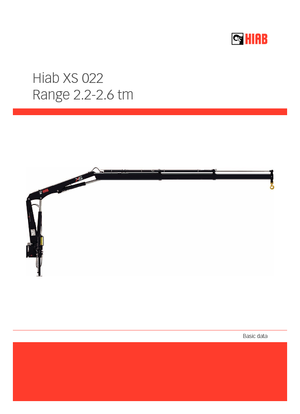 Hydraulische laadkranen Hiab XS 022 D-3 HIDUO