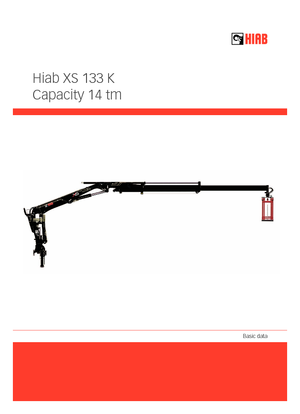 Hydraulische laadkranen Hiab XS 133 K-2 PRO