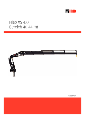 Hydraulische laadkranen Hiab XS 477 E-8 HIPRO CD