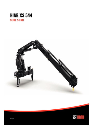 Hydraulische laadkranen Hiab XS 544 E-6 HIPRO