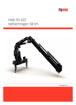 Hydraulische laadkranen Hiab XS 622 EP-4 HIPRO