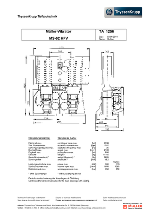 Trilhamers Müller MS 62 HFV