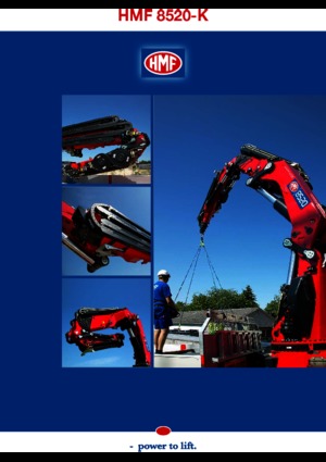 Hydraulische laadkranen HMF 8520-K6