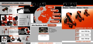 Hydraulische laadkranen Atlas AK 172.3E A3 