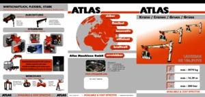 Hydraulische laadkranen Atlas AK 186.3 VB A12K