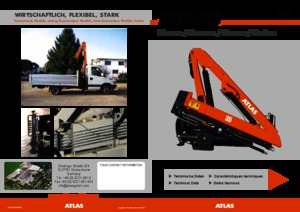 Hydraulische laadkranen Atlas AK 35.1 