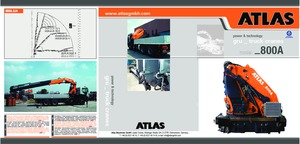 Hydraulische laadkranen Atlas AK 800 A4