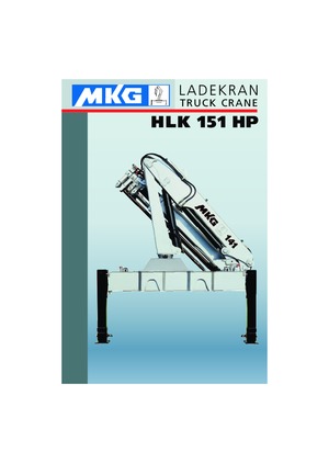 Hydraulische laadkranen MKG HLK 151 HP a2 