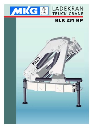 Hydraulische laadkranen MKG HLK 231 HP a5