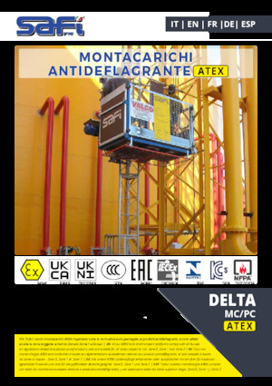Industriele takel Safi DELTA MC/PC ATEX