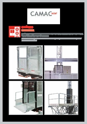 Industriele takel CAMAC ECP-500/120