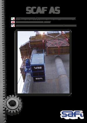 Industriele takel Safi SCAF AS