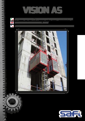 Industriele takel Safi VISION AS 1000