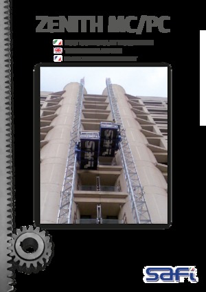 Industriele takel Safi ZENITH MC/PC
