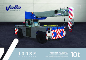 Industriële mobiele kranen Valla 100 SE