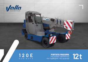 Industriële mobiele kranen Valla 120 E