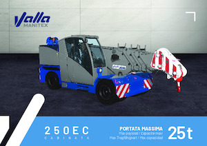 Industriële mobiele kranen Valla 250 EC