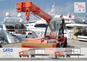 Industriële mobiele kranen Sard D 100