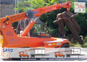 Industriële mobiele kranen Sard E 100