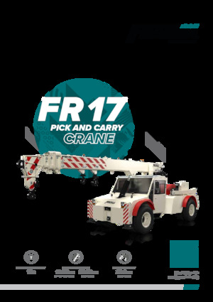 Industriële mobiele kranen Franna FR 17