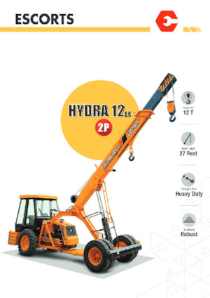Industriële mobiele kranen Escorts Hydra 12 EX