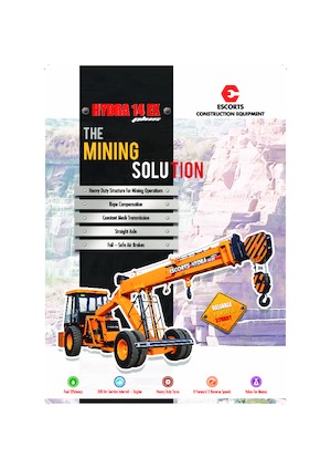 Industriële mobiele kranen Escorts Hydra 14 EX Plus