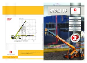 Industriële mobiele kranen Escorts Hydra 15
