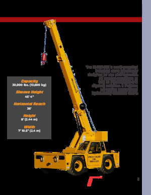 Industriële mobiele kranen Broderson IC-200-2SJ