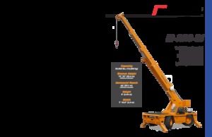 Industriële mobiele kranen Broderson IC-200