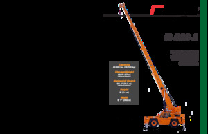 Industriële mobiele kranen Broderson IC-280