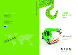 Industriële mobiele kranen JMG L 120 