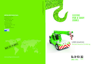 Industriële mobiele kranen JMG L 120 