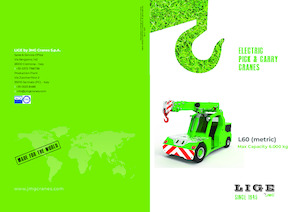 Industriële mobiele kranen JMG L 60